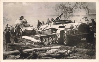 Ansichtskarte "Panzer"