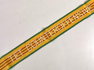 U.S. ARMY Battle Streamer for U.S. Army Flag, " TET / COUNTEROFFENSIVE"  93cm