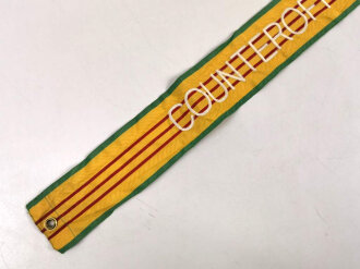 U.S. ARMY Battle Streamer for U.S. Army Flag, " COUNTEROFFENSIVE, PHASE V"  93cm