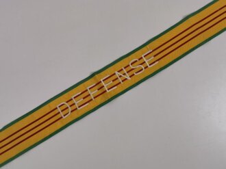 U.S. ARMY Battle Streamer for U.S. Army Flag, " DEFENSE "  93cm