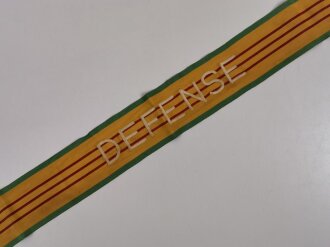 U.S. ARMY Battle Streamer for U.S. Army Flag, " DEFENSE "  93cm