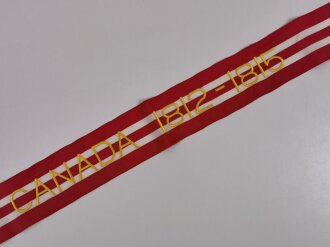 U.S. ARMY Battle Streamer for U.S. Army Flag, " CANADA 1812- 1815"  93cm