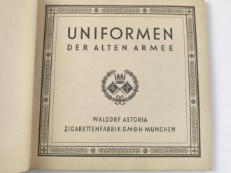 Sammelbilderalbum "Waldorf-Astoria Uniformen der...