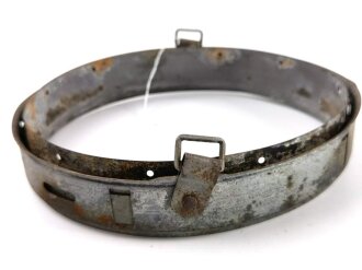 Ring für ein Stahlhelm Innenfutter Wehrmacht Modell 1940,  gebraucht, Glockengrösse 62