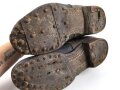 Paar Halbschuhe für Mannschaften der Wehrmacht. Ungereinigtes Paar, Sohlenlänge 32,5cm