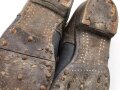 Paar Halbschuhe für Mannschaften der Wehrmacht. Ungereinigtes Paar, Sohlenlänge 32,5cm