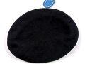 U.S. modern Beret, wool, black, size 7, in it´s original plastic bag