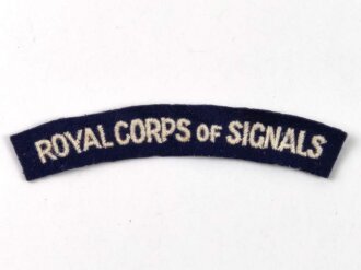 British WWII " Royal Corps of Signals" Shoulder...