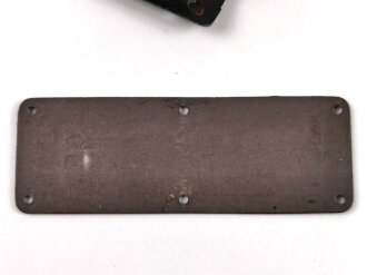 Teile einer Berichtigungslatte für Entfernungsmesser R36 der Wehrmacht