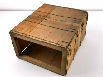 U.S. Army , wooden crate for 1680 Ball 5,56 mm 10 Rd. Clips " Small Arms Ammunition"