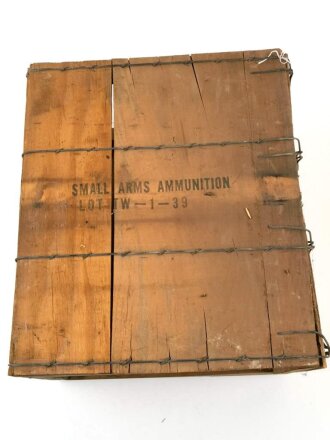 U.S. Army , wooden crate for 1680 Ball 5,56 mm 10 Rd....
