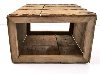 U.S. Army , wooden crate for 200 Ball Cal.50d. Clips " Small Arms Ammunition"