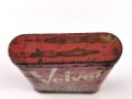 U.S.  WWII " Velvet" Pipe & Cigarette Tobacco tin, empty