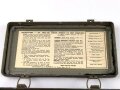 U.S.  WWII ? " Vehicle first aid kit by "A.E.Halperin Boston, Mass."