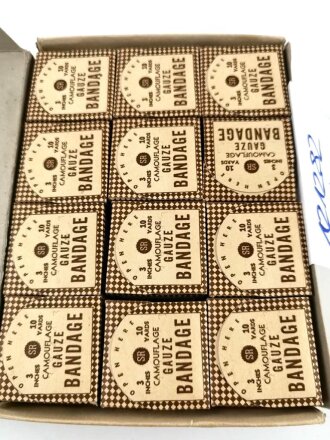U.S. WWII, Gauze Bandage. new old stock, you will receive...