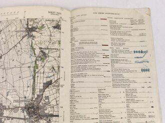 U.S. 1955 dated "Augsburg" area map, Sheet 7631