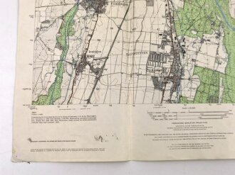 U.S. 1955 dated "Augsburg" area map, Sheet 7631