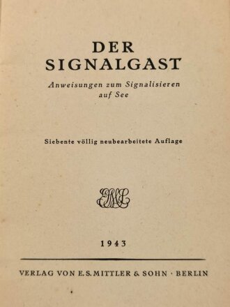 "Der Signalgast - Handbuch für...