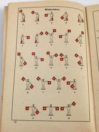 "Der Signalgast - Handbuch für Signalkunde", 34 Seiten, datiert 1943, DIN A5