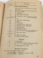 "Der Signalgast - Handbuch für Signalkunde", 34 Seiten, datiert 1943, DIN A5