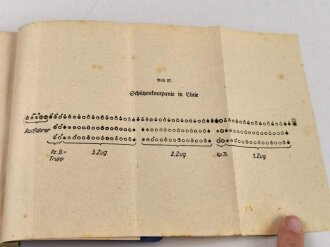 H.Dv. 130/2a "Ausbildungsvorschirft für die Infanterie Heft 2a Die Schützkompanie", 255 Seiten, datiert 1941, DIN A6