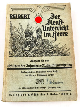 "Der Dienstunterricht im Heere - Ausgabe für...