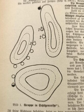 "Der Dienstunterricht im Heere - Ausgabe für den Schützen der Schützenkompaniet", Jahrgang 1940, 332 Seiten, DIN A5, gebraucht, Umschlag fast gelöst