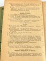 "Der Dienstunterricht im Heere  - Ausgabe für den Schützen der S.M.G.Schützen", Jahrgang 1937/38, ca. 350 Seiten, DIN A5, Umschlag gelöst