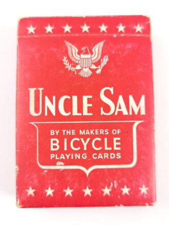 U.S. 1942 dated "Uncle Sam" Playing Cards