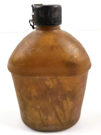 U.S. WWII Experimental Ethocellulose Plastic Canteen...