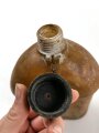 U.S. WWII Experimental Ethocellulose Plastic Canteen Dated 1943 By Gen Industries. Uncleaned, very hard to find