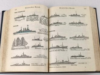 Weyers Taschenbuch der Kriegsflotte 1940, ca. 550 Seiten, DIN A5, gebraucht