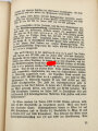 Material für Redner und Presse "Rede des Reichsministers Pg.Dr. Goebbels am 22.März 1938, Bibliothekseinband ?