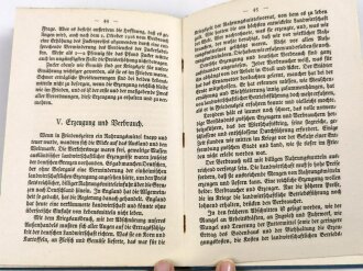 "Ernährung und Teuerung, Ausgabe der Ernährung im Kriege für Frühjahr 1916", 49 Seiten, DIN A5