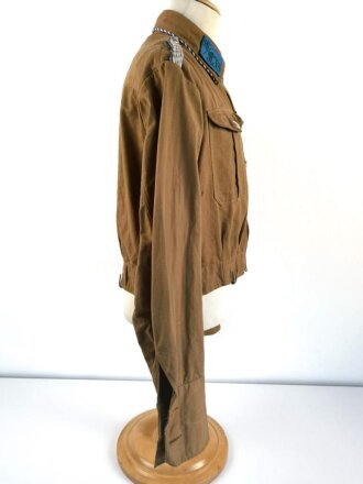 SA Dienstbluse für einen Angehörigen der Jäger Standarte 5 Bamberg (Gruppe Bayerische Ostmark). Die Effekten Originalvernäht