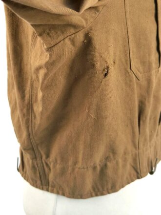 SA Dienstbluse für einen Angehörigen der Jäger Standarte 5 Bamberg (Gruppe Bayerische Ostmark). Die Effekten Originalvernäht