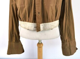 SA Dienstbluse für einen Angehörigen der Jäger Standarte 5 Bamberg (Gruppe Bayerische Ostmark). Die Effekten Originalvernäht