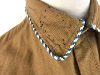 SA Dienstbluse für einen Angehörigen der Jäger Standarte 5 Bamberg (Gruppe Bayerische Ostmark). Die Effekten Originalvernäht