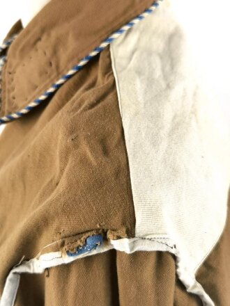 SA Dienstbluse für einen Angehörigen der Jäger Standarte 5 Bamberg (Gruppe Bayerische Ostmark). Die Effekten Originalvernäht