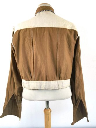 SA Dienstbluse für einen Angehörigen der Jäger Standarte 5 Bamberg (Gruppe Bayerische Ostmark). Die Effekten Originalvernäht