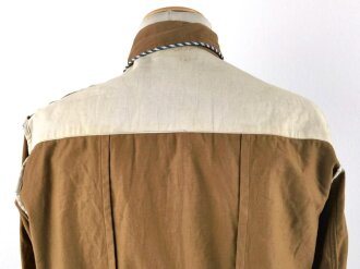 SA Dienstbluse für einen Angehörigen der Jäger Standarte 5 Bamberg (Gruppe Bayerische Ostmark). Die Effekten Originalvernäht