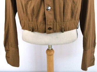 SA Dienstbluse für einen Angehörigen der Jäger Standarte 5 Bamberg (Gruppe Bayerische Ostmark). Die Effekten Originalvernäht