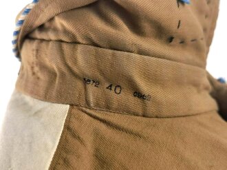 SA Dienstbluse für einen Angehörigen der Jäger Standarte 5 Bamberg (Gruppe Bayerische Ostmark). Die Effekten Originalvernäht