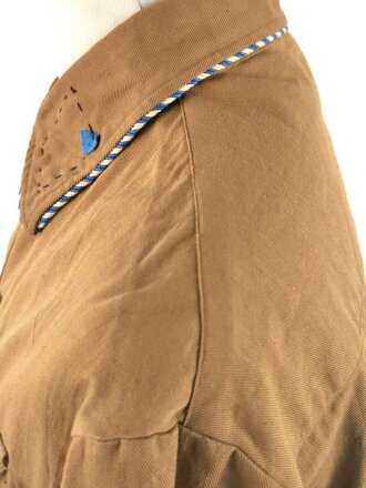 SA Dienstbluse für einen Angehörigen der Jäger Standarte 5 Bamberg (Gruppe Bayerische Ostmark). Die Effekten Originalvernäht