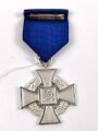 Treudienst- Ehrenzeichen in Silber für 25 Jahre im Verleihungsetui, beides im sehr guten Zustand