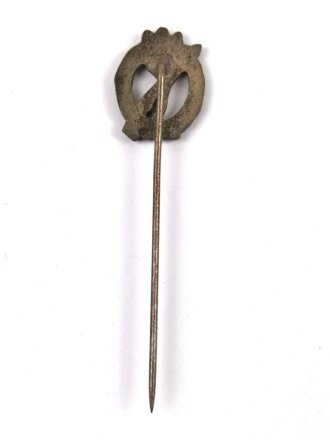 Miniatur, Infanteriesturmabzeichen in Silber, Größe 16 mm