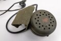 U.S. Army WWII Signal Corps Mine Detector Set SCR-625-C, dated 1944. Manual and Amplifier went wet at some point, otherwise in good condition. Original paint, not tested