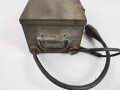 U.S. Army WWII Signal Corps Mine Detector Set SCR-625-C, dated 1944. Manual and Amplifier went wet at some point, otherwise in good condition. Original paint, not tested