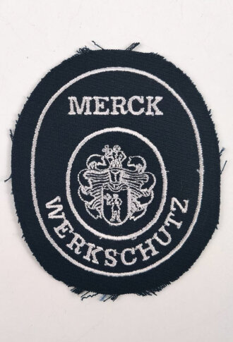 Ärmelabzeichen, Werkschutz der Firma Merck Darmstadt