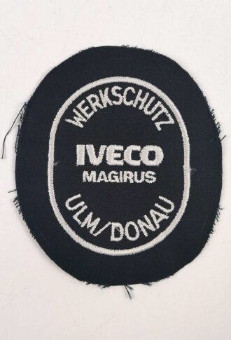 Ärmelabzeichen, Werkschutz der Firma IVECO Magirus, Ulm